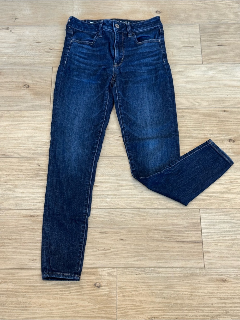 American Eagle Outfitters Dark Blue Skinny Jeans
